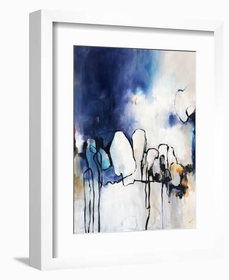 Conversationalist I-Rikki Drotar-Framed Premium Giclee Print