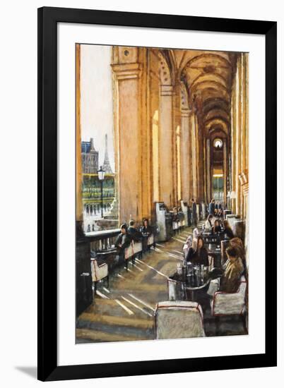 Conversations, Cafe Marley, Paris-Clive McCartney-Framed Giclee Print