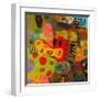 Conversations in the Abstract #19-Downs-Framed Art Print