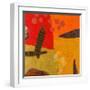 Conversations in the Abstract #29-Downs-Framed Art Print