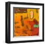 Conversations in the Abstract #31-Downs-Framed Art Print