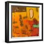 Conversations in the Abstract #31-Downs-Framed Art Print