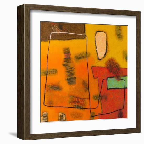 Conversations in the Abstract #31-Downs-Framed Art Print