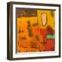 Conversations in the Abstract #31-Downs-Framed Art Print