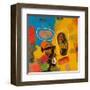 Conversations in the Abstract #32-Downs-Framed Art Print