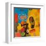 Conversations in the Abstract #32-Downs-Framed Art Print