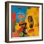 Conversations in the Abstract #32-Downs-Framed Art Print