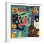 Conversations In The Abstract No. 108-Downs-Framed Art Print