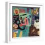 Conversations In The Abstract No. 108-Downs-Framed Art Print