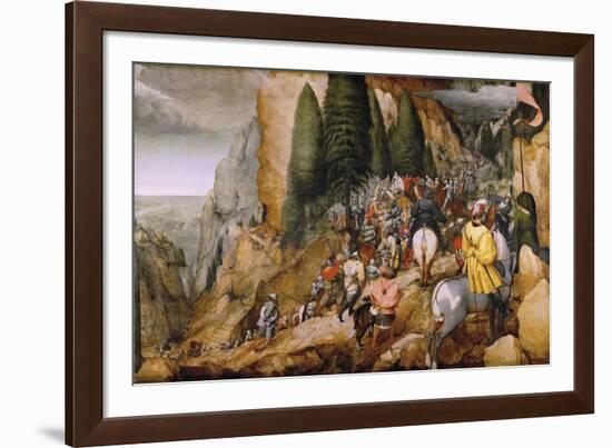 Conversion Of Paul-Pieter Bruegel the Elder-Framed Giclee Print