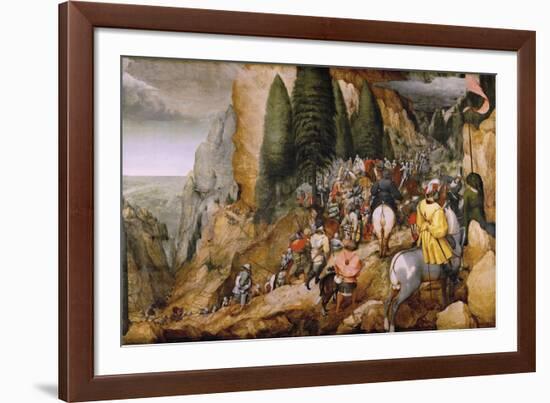 Conversion Of Paul-Pieter Bruegel the Elder-Framed Giclee Print