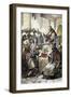 Conversion of Queen Christina of Sweden to Catholicism, 1655-null-Framed Giclee Print