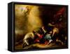 Conversion of Saint Paul-Bartolome Esteban Murillo-Framed Stretched Canvas