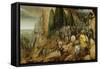 Conversion of Saint Paul-Pieter Bruegel the Elder-Framed Stretched Canvas