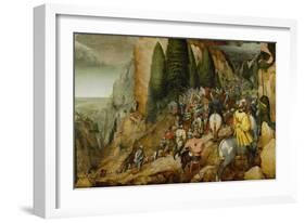 Conversion of Saint Paul-Pieter Bruegel the Elder-Framed Giclee Print