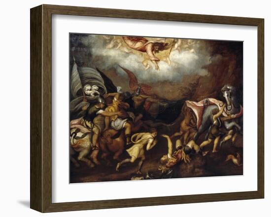 Conversion of Saul-Andrea Schiavone-Framed Giclee Print