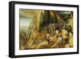 Conversion of St, Paul, 1567-Pieter Bruegel the Elder-Framed Giclee Print