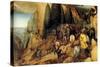 Conversion of St.Paul - Complete-Pieter Breughel the Elder-Stretched Canvas