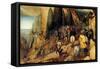 Conversion of St.Paul - Complete-Pieter Breughel the Elder-Framed Stretched Canvas