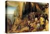 Conversion of St.Paul - Complete-Pieter Breughel the Elder-Stretched Canvas