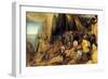 Conversion of St.Paul - Complete-Pieter Breughel the Elder-Framed Art Print