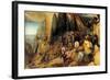 Conversion of St.Paul - Complete-Pieter Breughel the Elder-Framed Art Print