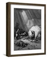 Conversion of St Paul on the Road to Damascus, 1865-1866-Gustave Doré-Framed Giclee Print