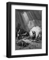 Conversion of St Paul on the Road to Damascus, 1865-1866-Gustave Doré-Framed Premium Giclee Print