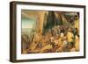 Conversion of St. Paul, Pieter Bruegel the Elder, 1567. Kunsthistorisches Museum, Vienna-Pieter Bruegel the Elder-Framed Art Print