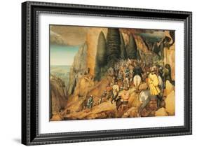 Conversion of St. Paul, Pieter Bruegel the Elder, 1567. Kunsthistorisches Museum, Vienna-Pieter Bruegel the Elder-Framed Art Print