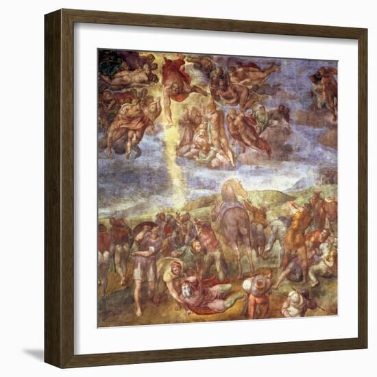 Conversion of St. Paul-Michelangelo Buonarroti-Framed Giclee Print