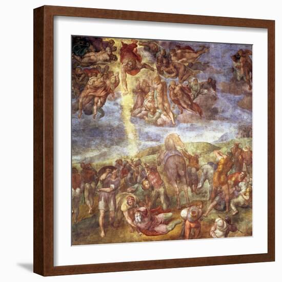 Conversion of St. Paul-Michelangelo Buonarroti-Framed Giclee Print