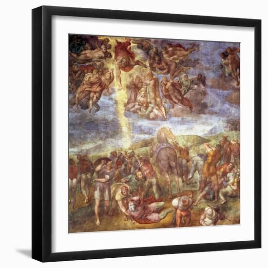 Conversion of St. Paul-Michelangelo Buonarroti-Framed Giclee Print