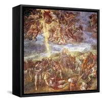 Conversion of St. Paul-Michelangelo Buonarroti-Framed Stretched Canvas