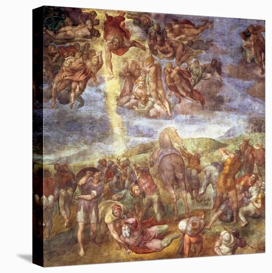 Conversion of St. Paul-Michelangelo Buonarroti-Stretched Canvas