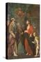 Conversion of Zaccheus (Oil on Canvas)-Bernardo Strozzi-Stretched Canvas