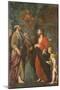 Conversion of Zaccheus (Oil on Canvas)-Bernardo Strozzi-Mounted Giclee Print