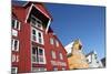 Converted Warehouses Along Harbour Front, Tromso, Troms, Norway, Scandinavia, Europe-David Lomax-Mounted Photographic Print