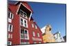 Converted Warehouses Along Harbour Front, Tromso, Troms, Norway, Scandinavia, Europe-David Lomax-Mounted Photographic Print