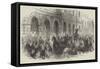 Conveyance of Mr Sloane to Giltspur Street Compter-Henry Anelay-Framed Stretched Canvas