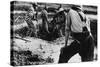 Convict Chain Gang and Prison Guard in Oglethorpe County, Georgia, May 1941-null-Stretched Canvas