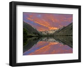 Convict Lake at sunrise, California.-Adam Jones-Framed Photographic Print