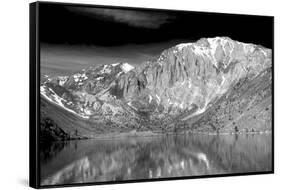 Convict Lake BW-Douglas Taylor-Framed Stretched Canvas