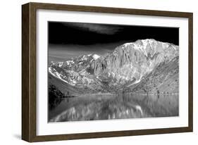 Convict Lake BW-Douglas Taylor-Framed Photo