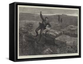 Convict Life on Dartmoor, a Dash for Freedom-Walter Bothams-Framed Stretched Canvas