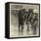 Convicts Returning from their Day's Work at Osaka-null-Framed Stretched Canvas