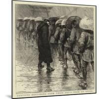 Convicts Returning from their Day's Work at Osaka-null-Mounted Giclee Print