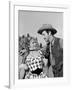 Convoi by Femmes WESTWARD THE WOMEN by William A Wellman with Denise Darcel and Robert Taylor, 1951-null-Framed Photo