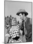 Convoi by Femmes WESTWARD THE WOMEN by William A Wellman with Denise Darcel and Robert Taylor, 1951-null-Mounted Photo