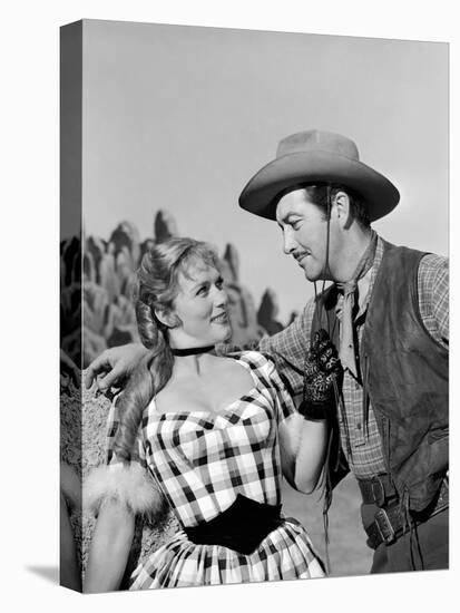 Convoi by Femmes WESTWARD THE WOMEN by William A Wellman with Denise Darcel and Robert Taylor, 1951-null-Stretched Canvas